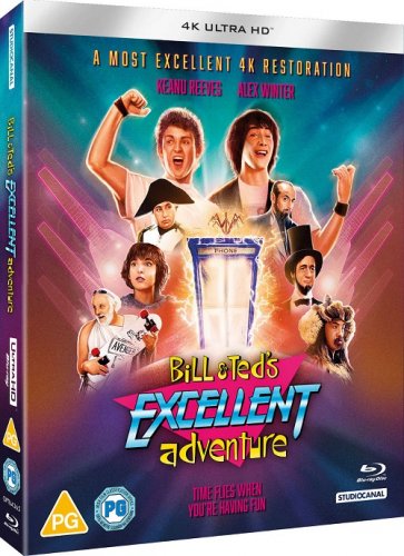 Постер к фильму Невероятные приключения Билла и Теда / Bill & Ted's Excellent Adventure (1989) UHD BDRemux 2160p от селезень | 4K | HDR | Dolby Vision TV | P2