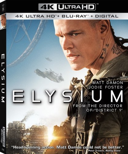 Постер к фильму Элизиум: Рай не на Земле / Elysium (2013) UHD BDRip-HEVC 2160p от селезень | 4K | HDR | D, A | Лицензия