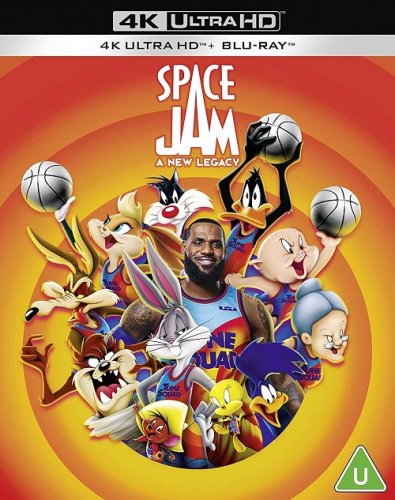 Постер к фильму Космический джем: Новое поколение / Space Jam: A New Legacy (2021) UHD BDRemux 2160p от селезень | 4K | HDR | D