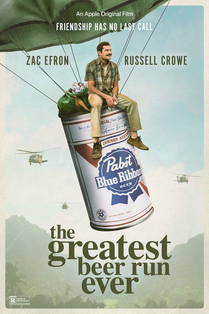 Постер к фильму За пивом! / The Greatest Beer Run Ever (2022) UHD WEB-DL-HEVC 2160p от селезень | 4K | HDR | D