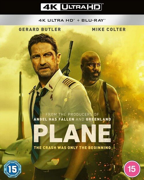 Постер к фильму Крушение / Plane (2022) UHD BDRemux 2160p от селезень | 4K | HDR | Dolby Vision | D, P, A