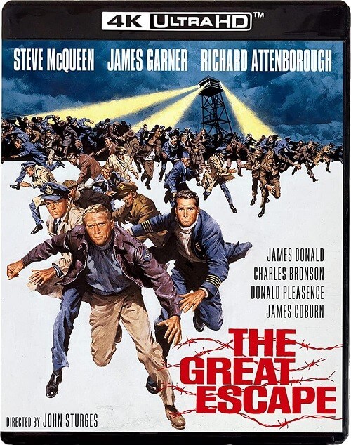 Постер к фильму Большой побег / The Great Escape (1963) UHD BDRemux 2160p от селезень | SDR | P2