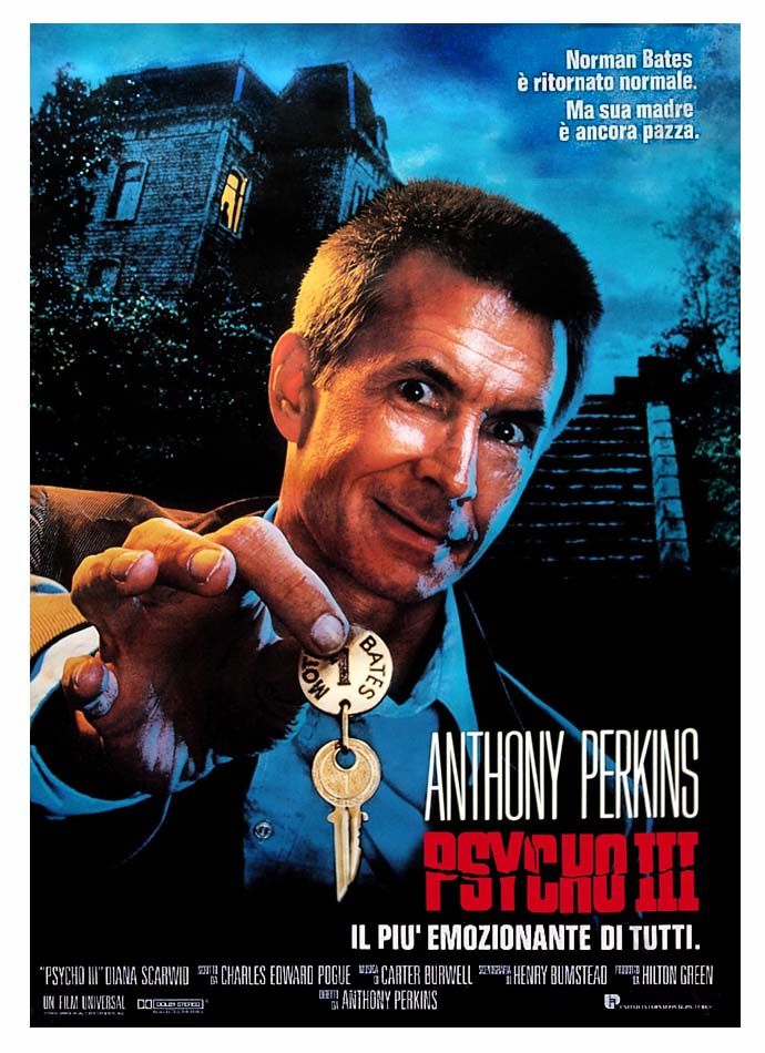 Постер к фильму Психо 3 / Psycho III (1986) UHD BDRemux 2160p от селезень | 4K | HDR | P