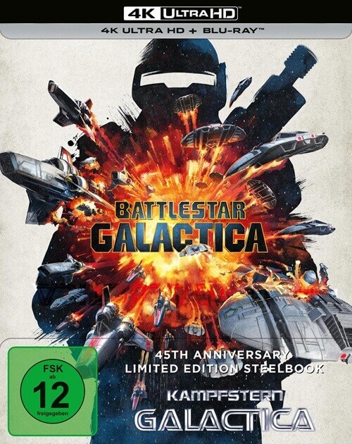 Постер к фильму Звездный крейсер Галактика / Battlestar Galactica (1978) UHD BDRemux 2160p от селезень | 4K | HDR | P