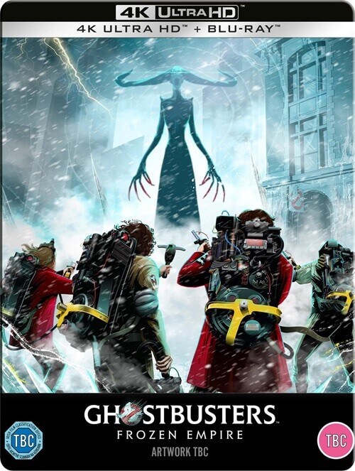 Постер к фильму Охотники за привидениями: Леденящий ужас / Ghostbusters: Frozen Empire (2024) UHD BDRemux 2160p от селезень | 4K | HDR | Dolby Vision Profile 7 | D